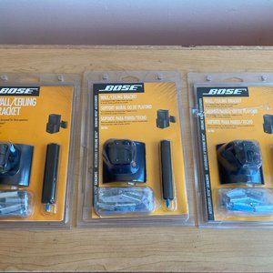 3 Bose UB-20B Wall/Ceiling Bracket Speaker Mount